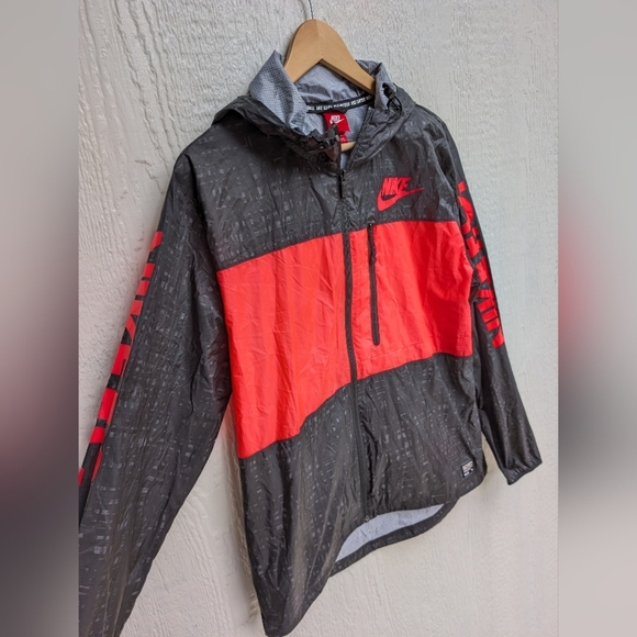 Nike Football Club FC Windbreaker Track Jacket Retro Soccer Men's Size Medium - Picture 2 of 6